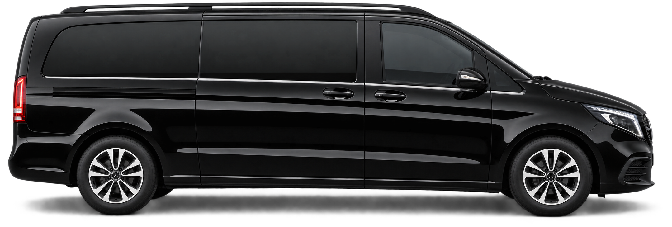 Eight-seat minibus for private airport transfers